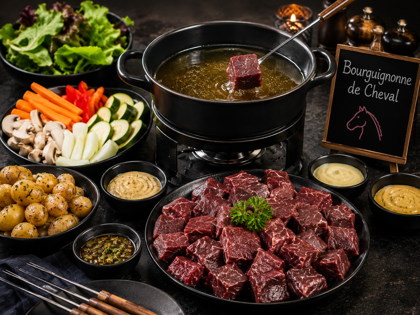 Bourguignonne de cheval