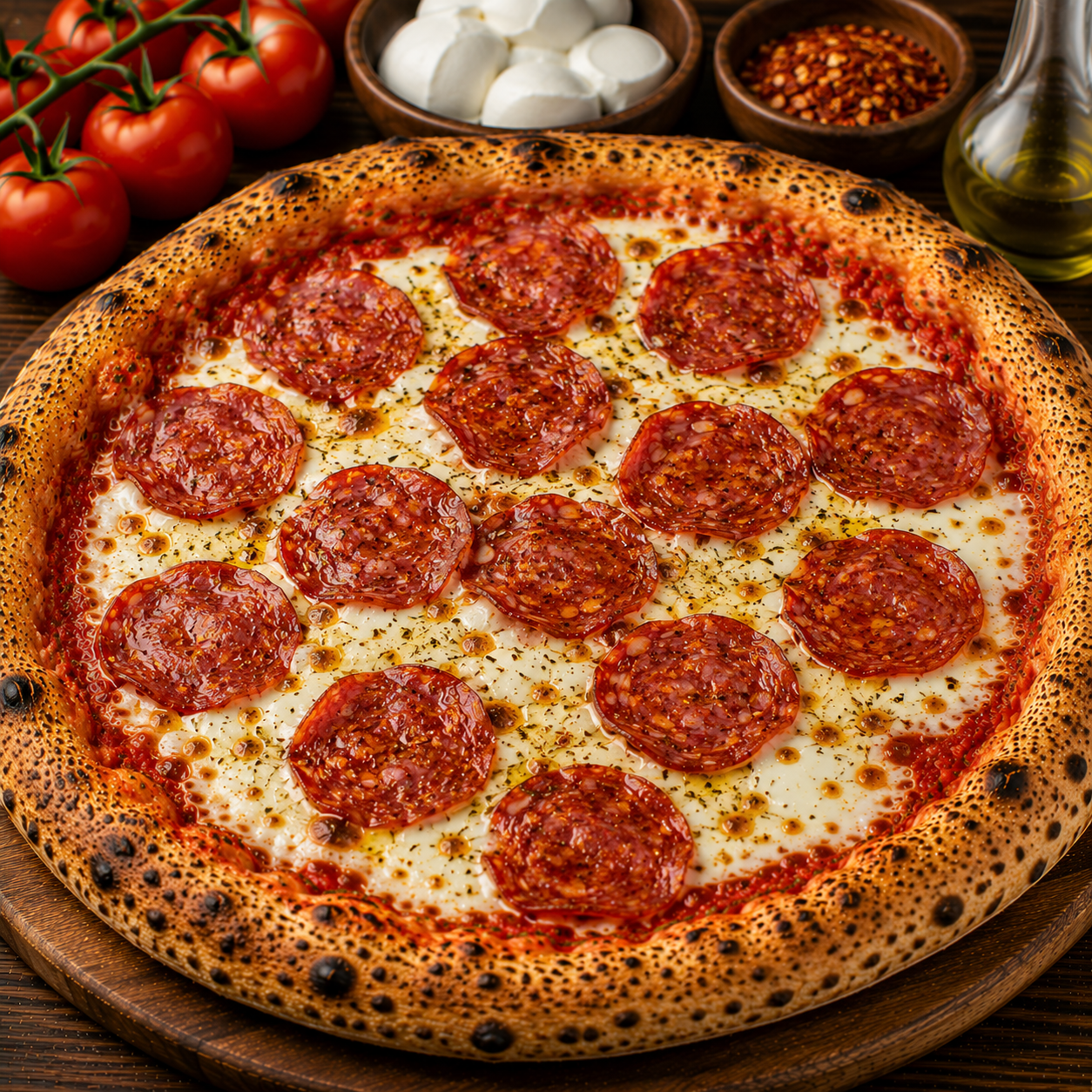 Salami piquant