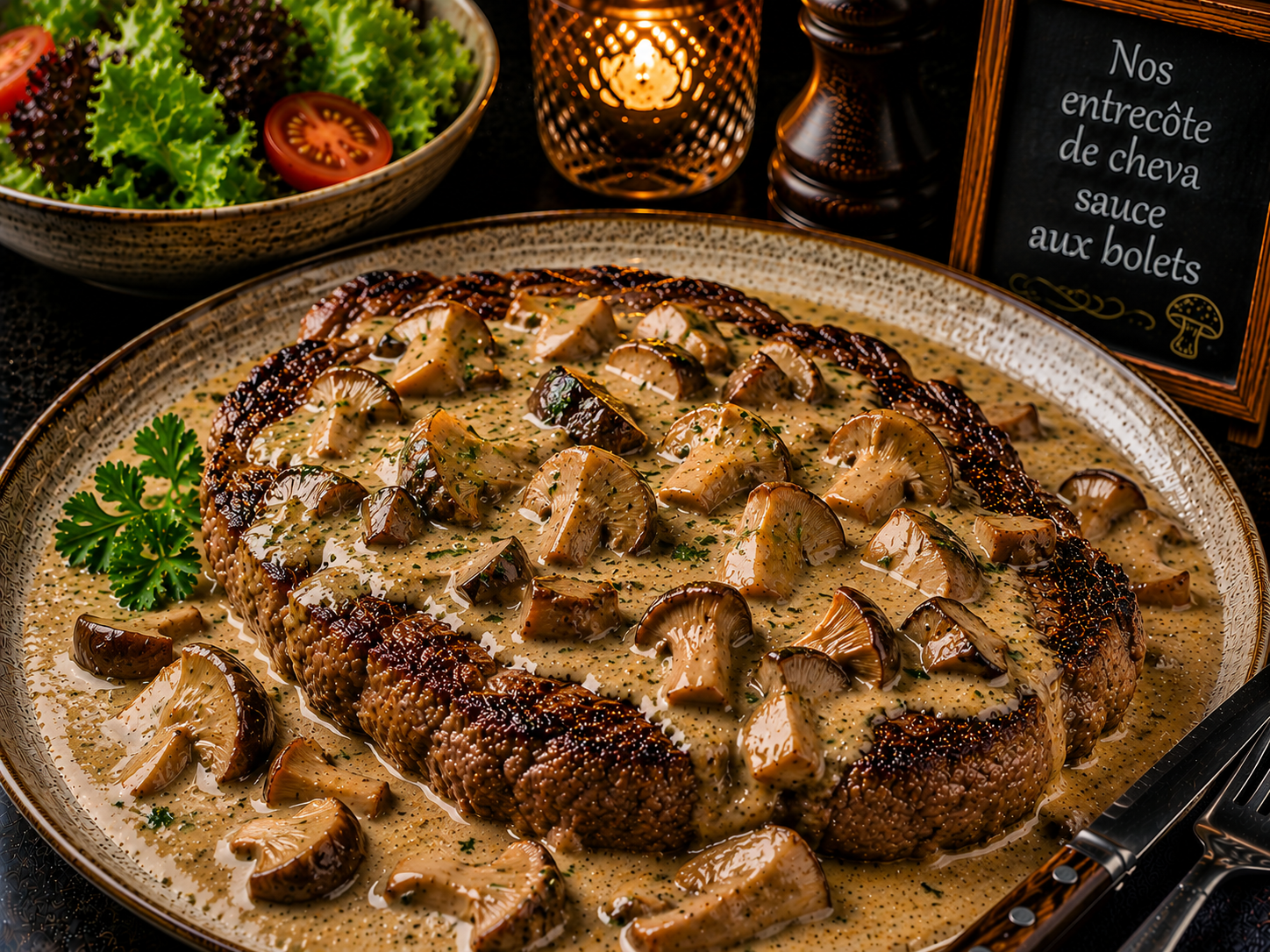 Sauce aux bolets