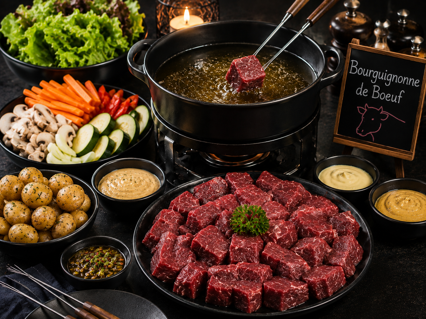 Bourguignonne de boeuf