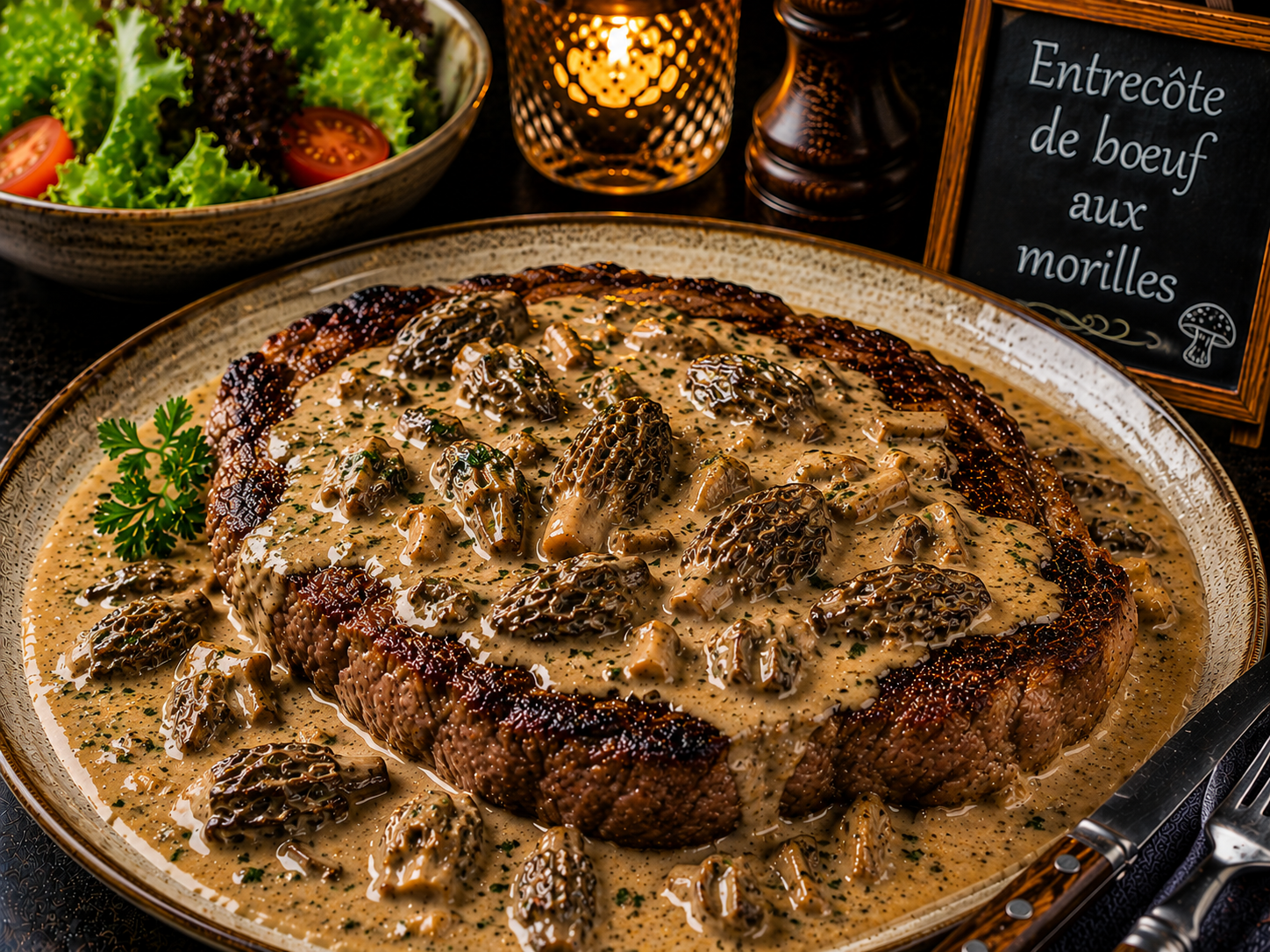 Sauce aux morilles